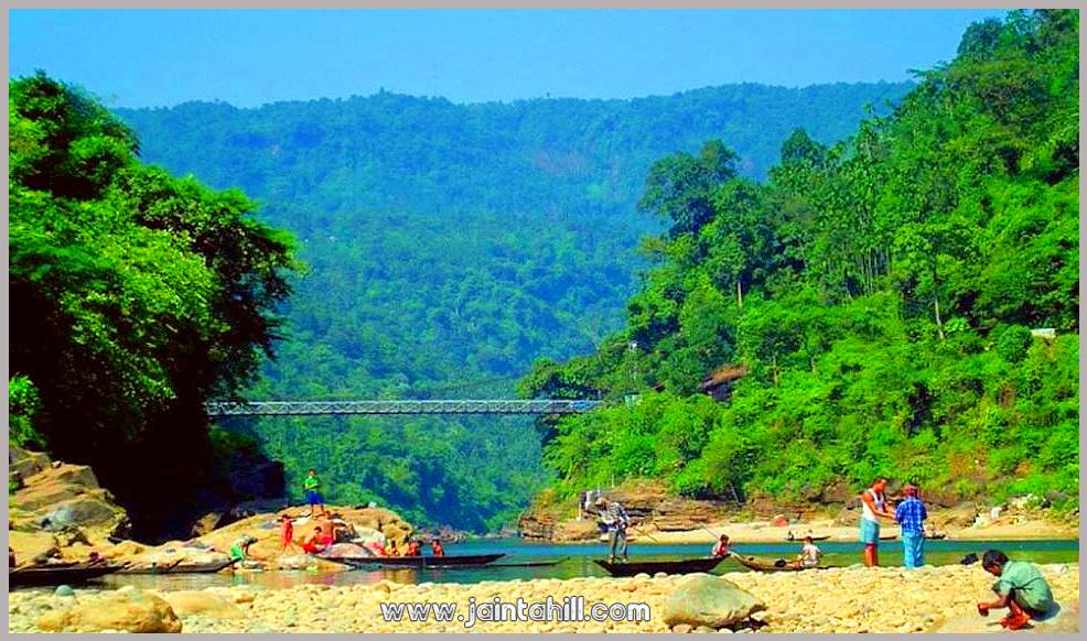 জাফলং-Jaflong-ঝুলন্ত-ব্রিজ