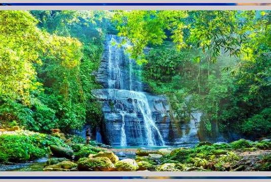মাধবকুণ্ড জলপ্রপাত ও ইকোপার্ক — পাথারিয়া পাহাড়ের বিশাল জলপ্রপাত